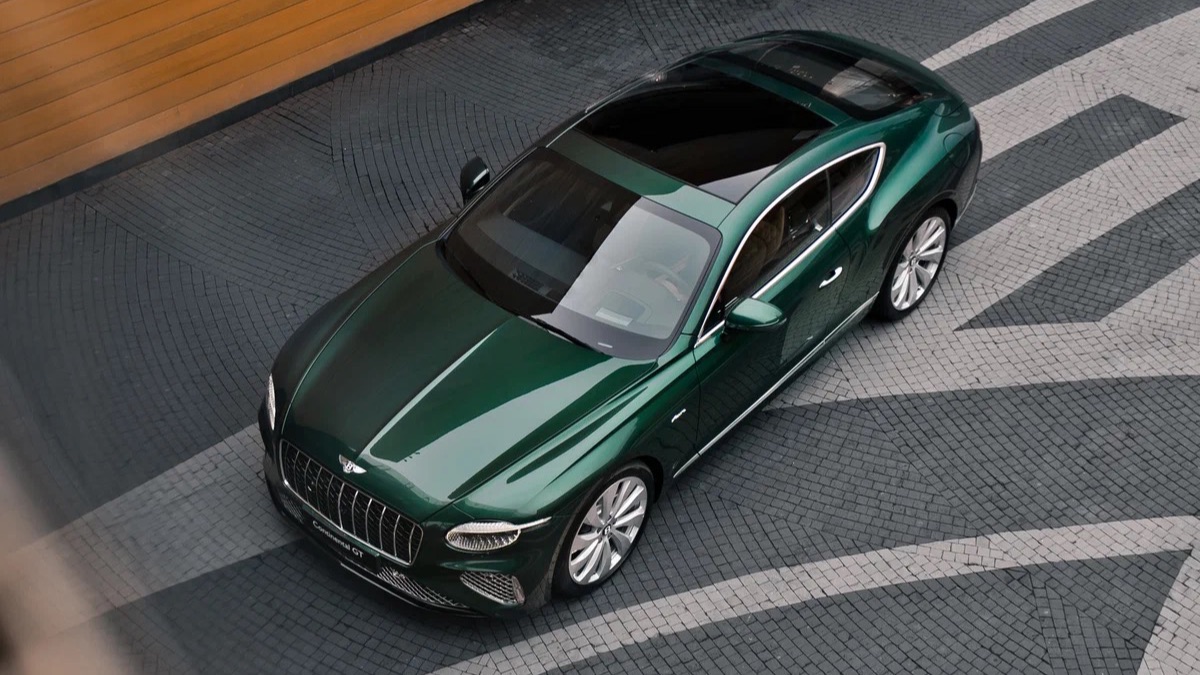 Купить Bentley Continental GT Azure Цвет: Verdant смотреть онлайн