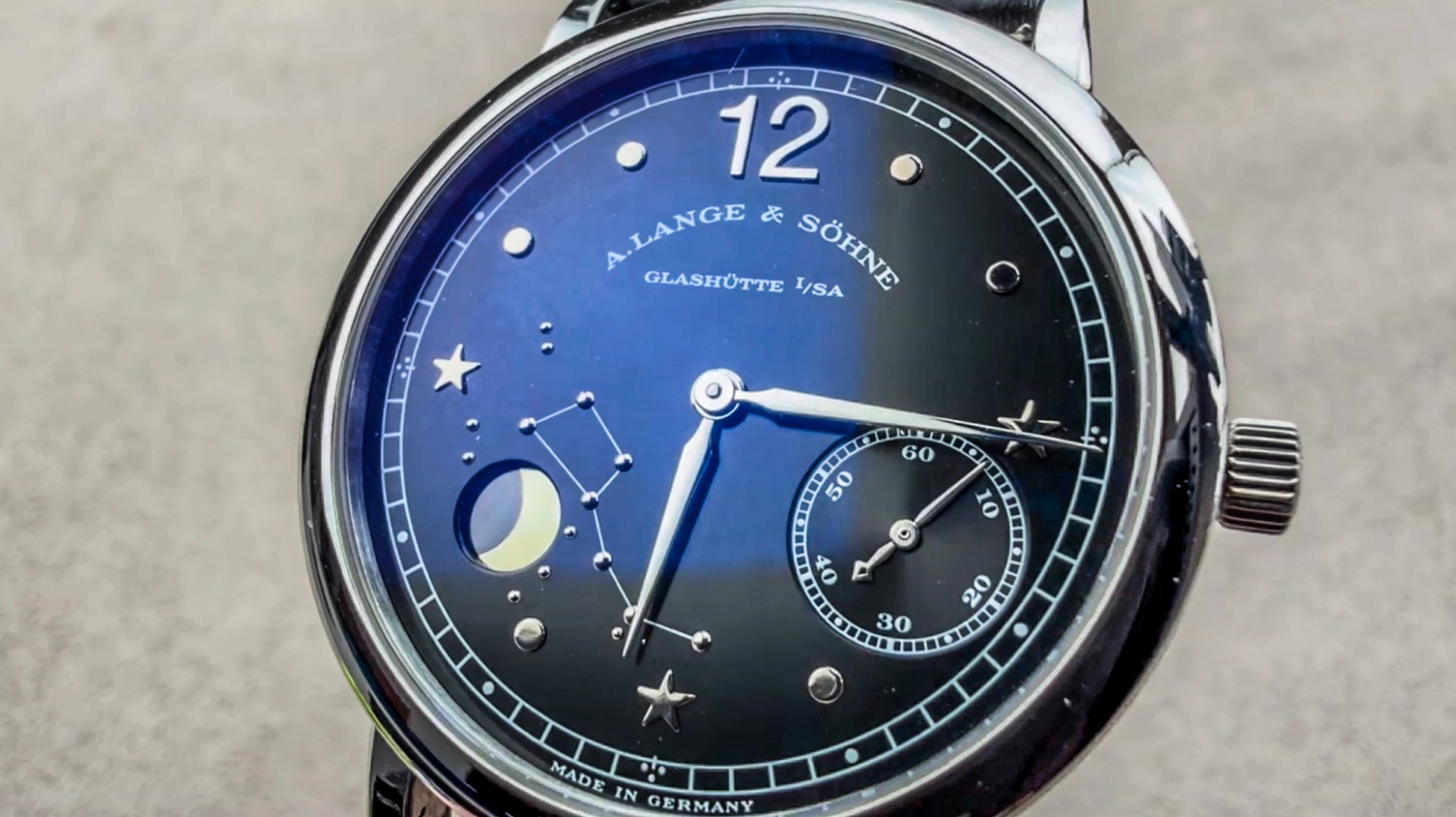 A. Lange & Sohne 1815 Moonphase Homage To Emil Lange 231.035