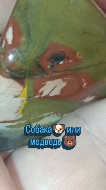Собака 🐶 или медведь 🐻??! Яшма Пикассо