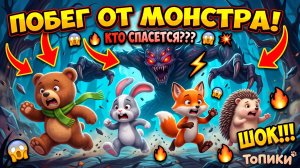 О БОЖЕ ТОПИКИ ВСТРЕТИЛИ МОНСТРА, ПЕСНИ И МУЛЬТИКИ ДЛЯ ДЕТЕЙ