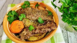 Вкуснятина на Столе: Душенина Поспильная из Слоеного Мяса