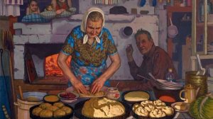 Как мы в детстве спасли на русской печи.
