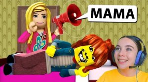ПРАНКИ НАД МАМОЙ в ROBLOX!