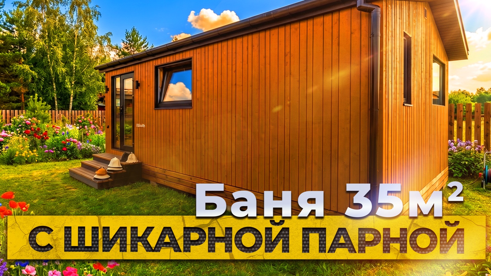 Обзор бани 35м. с шикарной парной от компании БаниКа смотреть онлайн