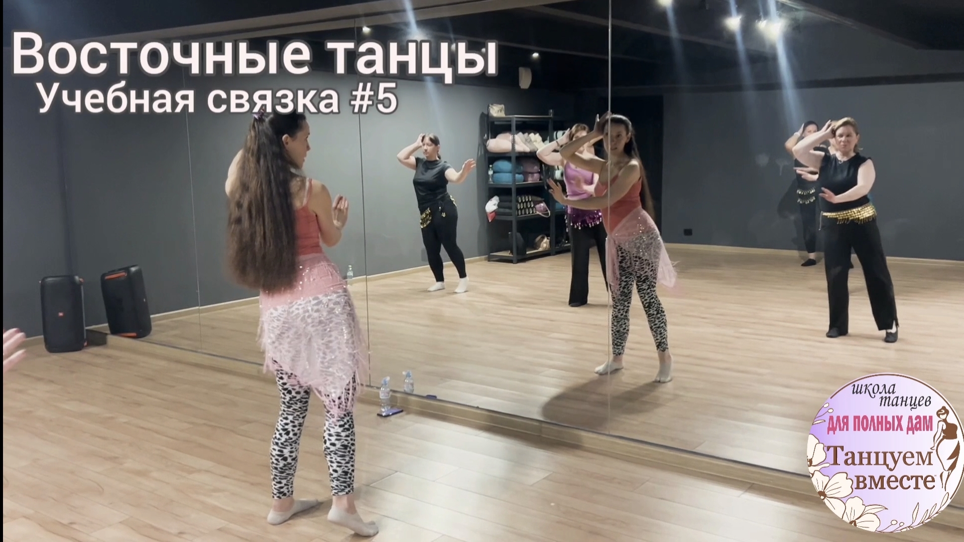 Связка #5. Учебные видео Восточные танцы. Школа "Танцуем вместе". смотреть онлайн