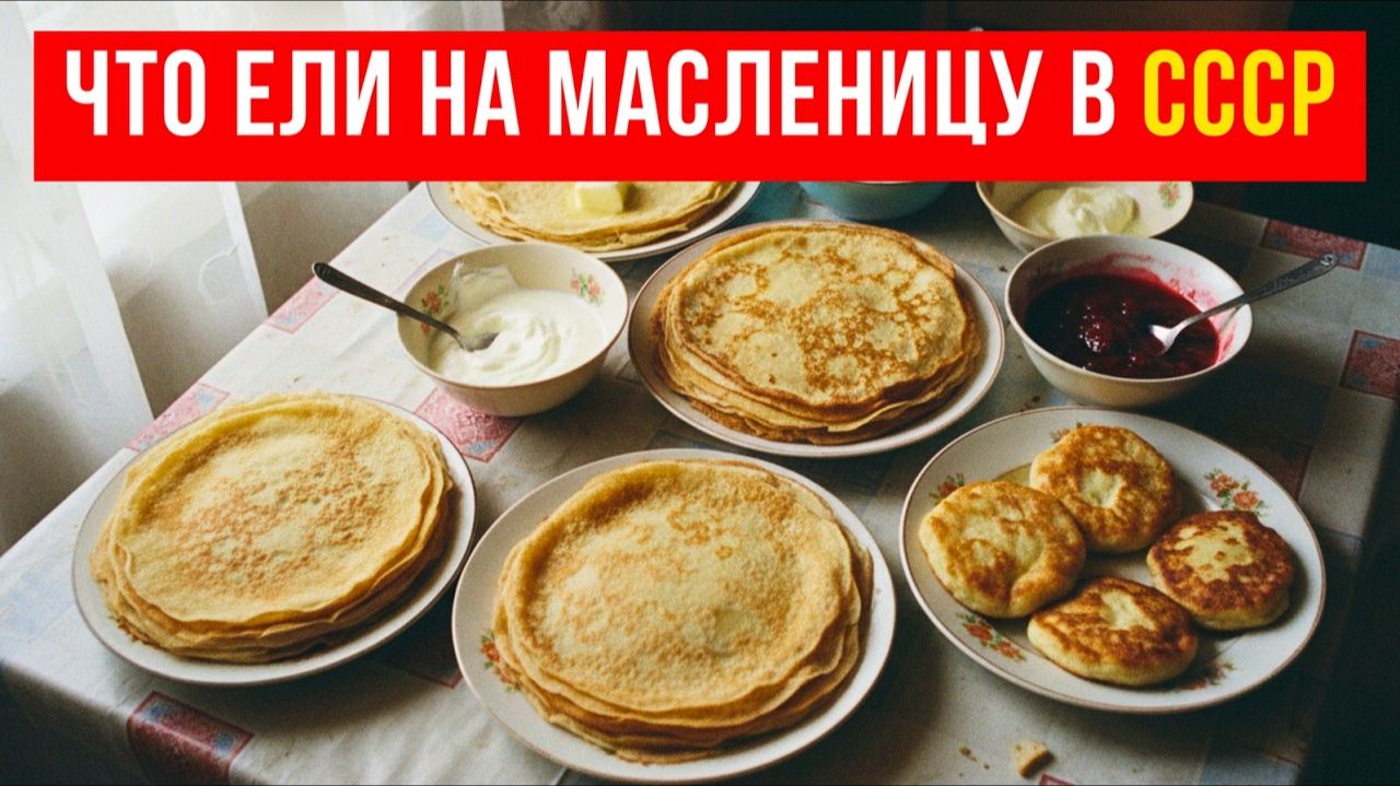 Блины и Масленица в СССР - 6 блюд, вкус которых мы потеряли навсегда смотреть онлайн
