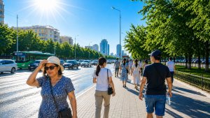 Запад Казахстана буквально плавится от экстремальной жары. Дожди ожидаются в Беларуси. Погода в СНГ