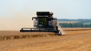 Настоящая донская жатва: уборка урожая на комбайне Ростсельмаш Торум