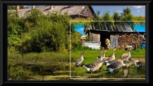 Лирическая песня. «Над деревней туман».