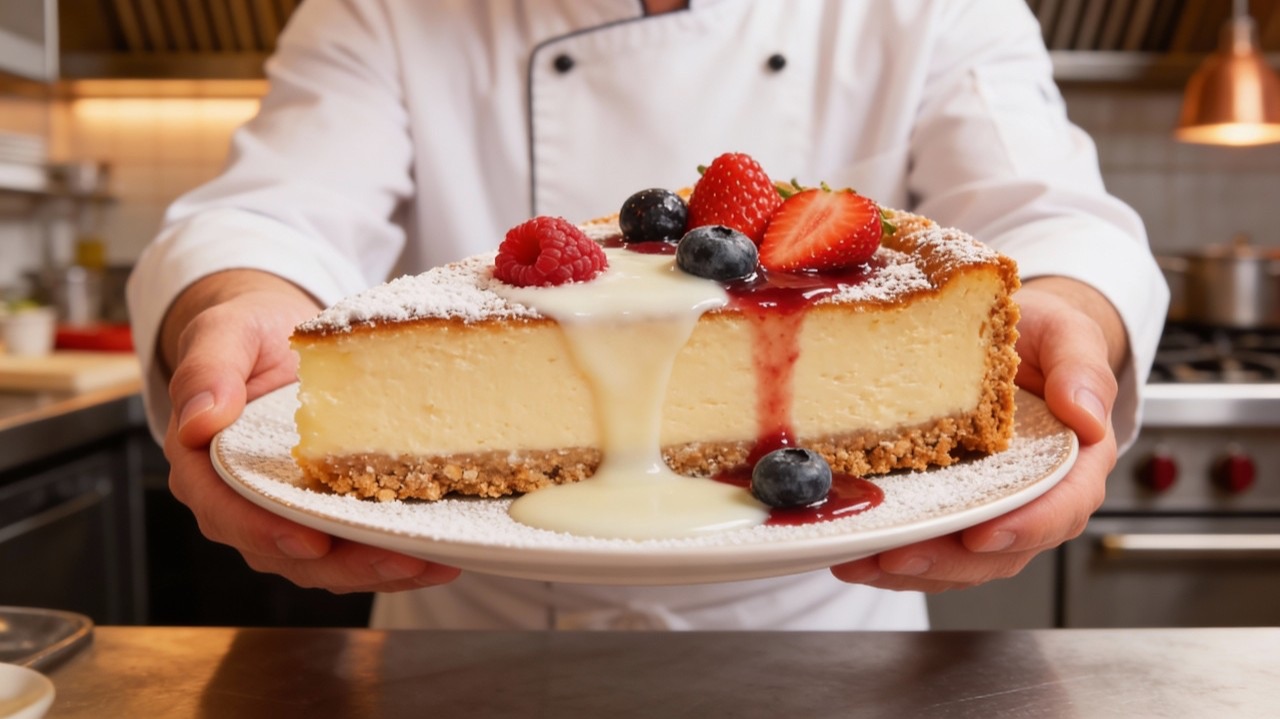 Рецепт за 5 минут! Нью-йорк ЧИЗКЕЙК без муки на каждый день - Вкусный и простой ТОР 😋 смотреть онлайн