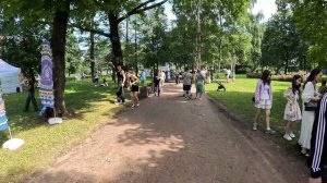 Поездка в Москву и Питер к детям.