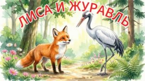ЛИСА И ЖУРАВЛЬ