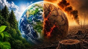 Вот что происходит с Землёй когда вырубают леса.