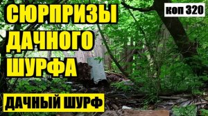 ХОТЕЛ УЖЕ УХОДИТЬ, И ВОТ ТЕБЕ ПОЖАЛУЙСТА! СЮРПРИЗ СТАРОГО ДАЧНОГО ШУРФА. КОП 320