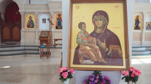 Всенощное бдение. Иконы Божией Матери, именуемой «Троеручица».