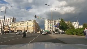 Из Центра до Юго-Западной на Машине. Московские улицы, от Зубовской до Покрышкина