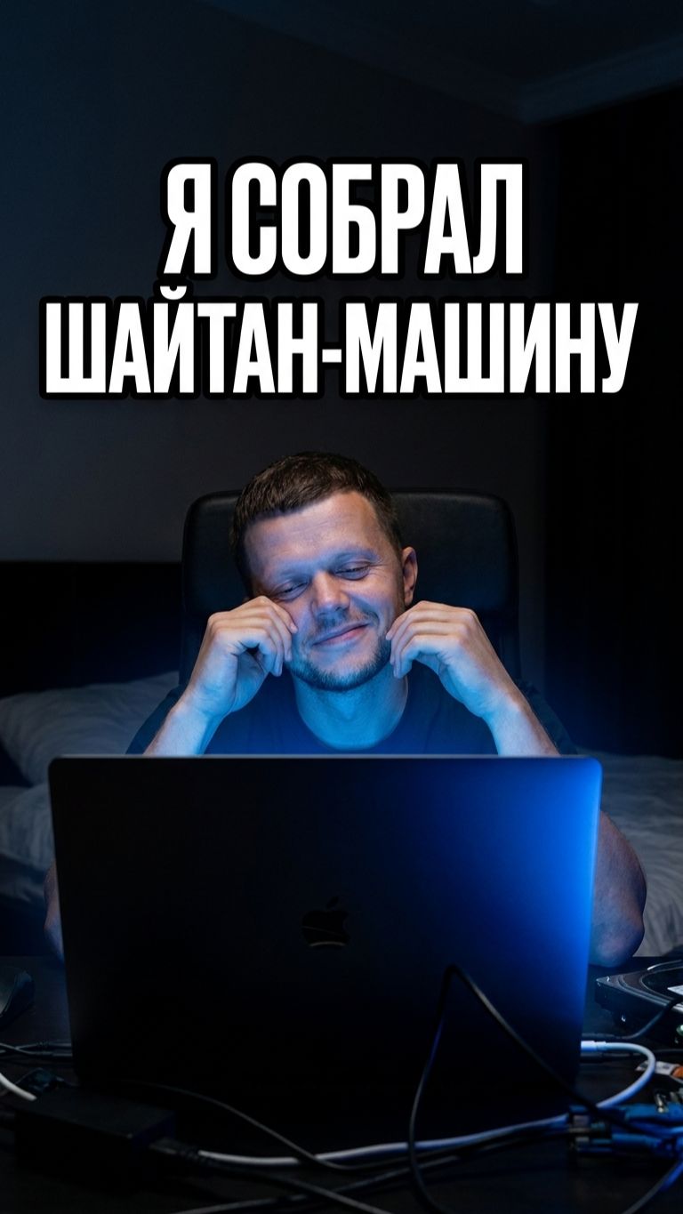 Собрал шайтан-машину, которая монтирует за меня