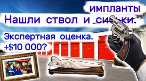 Нашли ствол и импланты. Экспертная оценка искусства. Более чем на $10000