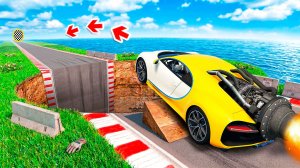 СМОЖЕТ ЛИ ТАЧКА ПРОЕХАТЬ ЧЕРЕЗ ОГРОМНУЮ ЯМУ В ГТА 5 ? - ЭКСПЕРИМЕНТ В GTA 5