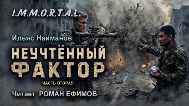 I.M.M.O.R.T.A.L. Неучтённый фактор. Часть 2. ПОСТАПОКАЛИПСИС. Ильяс Найманов. Читает Роман Ефимов. смотреть онлайн