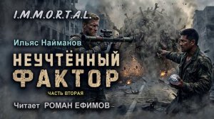 I.M.M.O.R.T.A.L. Неучтённый фактор. Часть 2. ПОСТАПОКАЛИПСИС. Ильяс Найманов. Читает Роман Ефимов.