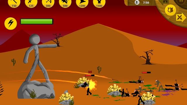 Stick War Legacy, миссия 495 ( insane, без баффов, без скинов) смотреть онлайн