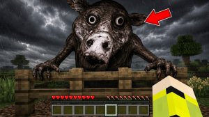 ПРИЗРАК СВИНЬИ ПОПАЛ НА МОЮ КАМЕРУ В МАЙНКРАФТ! ВЫЖИВАНИЕ GHOSTPIG.JAR MINECRAFT SCP