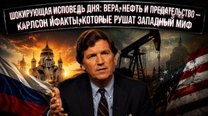 Русофобия, $13 миллиардов и хаос в Киеве: Такер Карлсон назвал истинную причину ненависти Запада