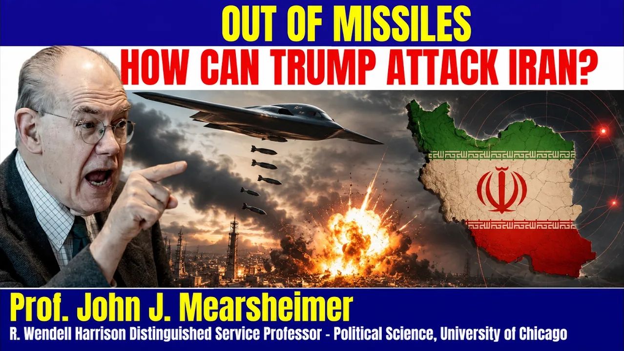 Missile Stockpiles Depleted — The U.S. Forced to Halt Attacks on Iran John Mearsheimer смотреть онлайн
