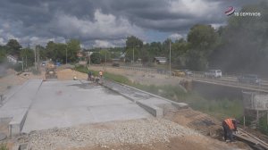 Ремонт мостов в Серпухове завершится уже осенью