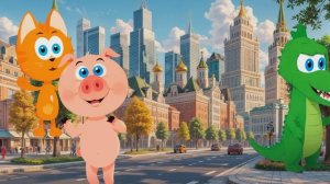 Котёнок Кордэ и друзья - Супергеройская школа для белок с париками - Песни и мультики для детей - Ко