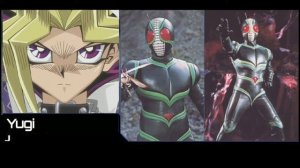 Yugi-Oh crossover Kamen Rider J