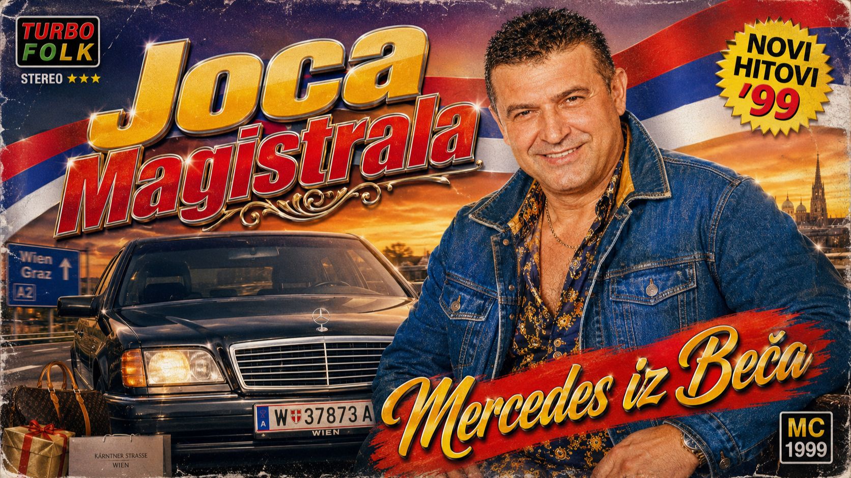 Joca Magistrala - Mercedes iz Beča | Yugoslavian Turbo-Folk Songs (Full Music Album) смотреть онлайн