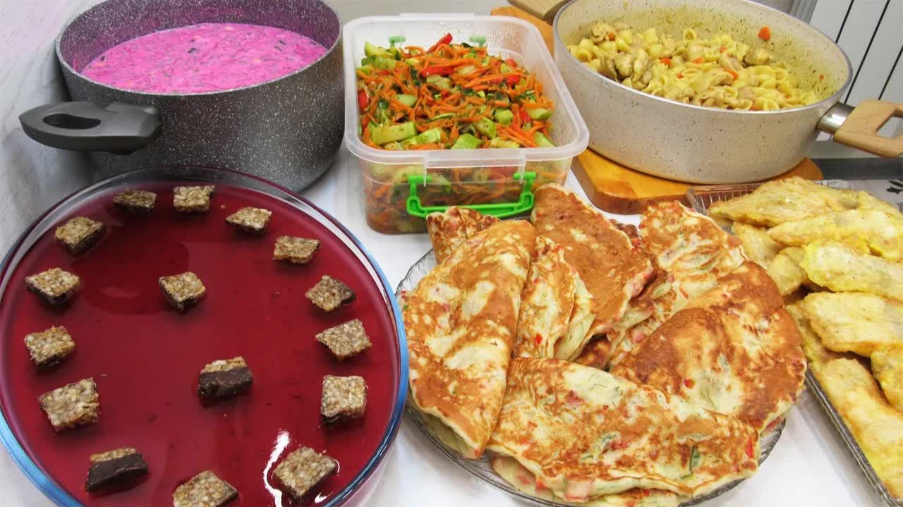 ПРОСТОЕ МЕНЮ из 6 блюд! Вкусно на каждый день из простых продуктов. смотреть онлайн