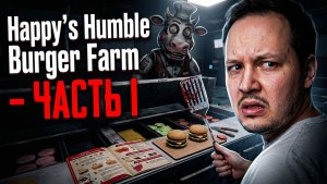 Прохождение Happys Humble Burder Farm часть 1 - ЖУТКИЙ СИМУЛЯТОР ПОВАРА #игры #хоррор