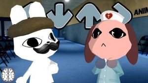 КОСМИК, НО ЕГО ПОЮТ БАРНИ И НЯНЯ (FNF ROBLOX БОЛЬНИЦА ДЛЯ ЖИВОТНЫХ) [UTAU КАВЕР]
