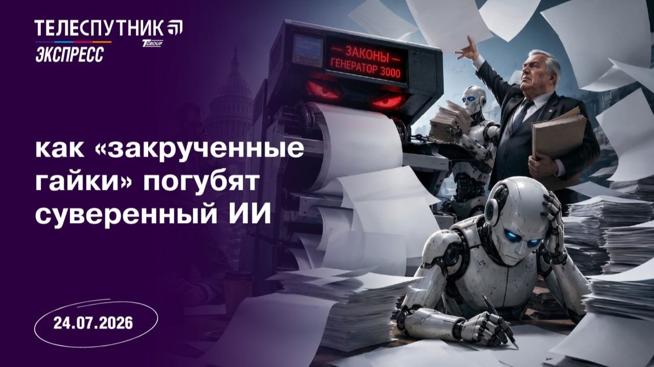 «Телеспутник-Экспресс»: как «закрученные гайки» погубят суверенный ИИ