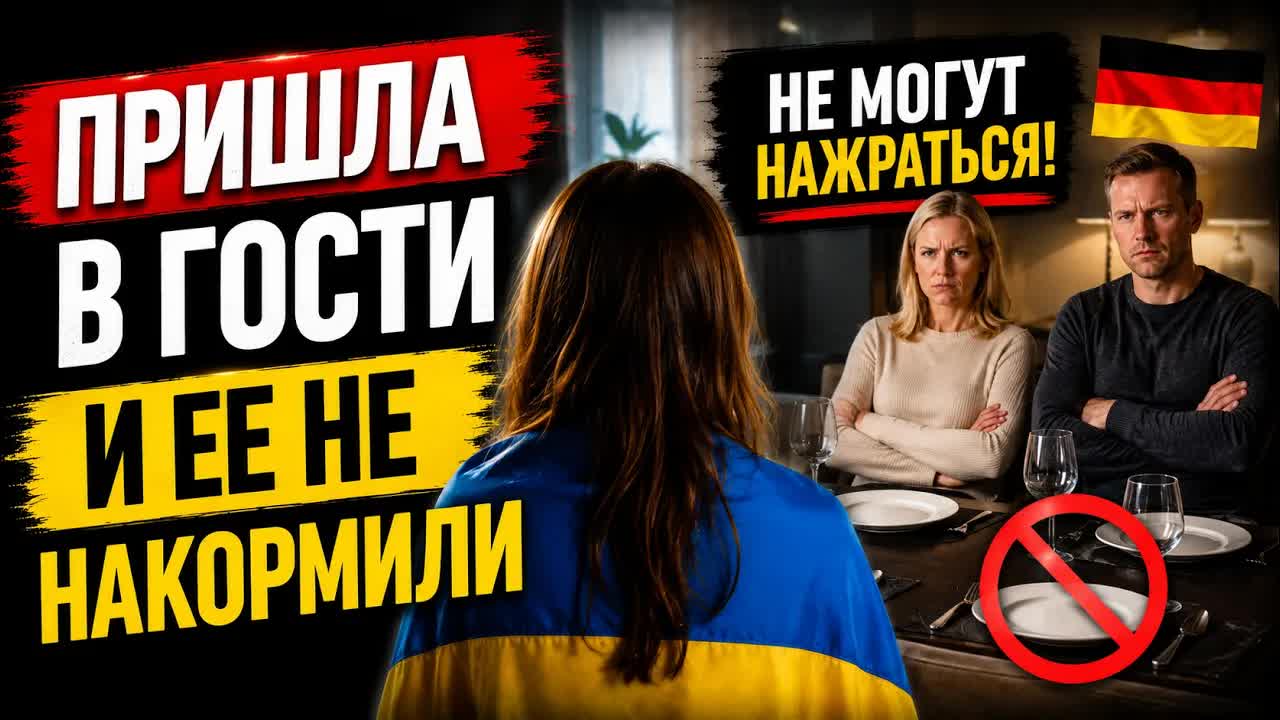 Пришла поесть на халяву: как украинка обвинила немцев в скупости из-за еды смотреть онлайн