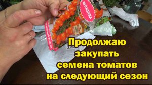 Обзор покупок с маркетплейсов: семена томатов и базилика, футболка женская, костюм, пергамент