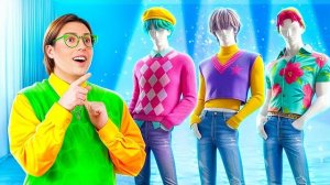 Из Ботана в Saja Boys! KPop Охотники на Демонов Макияж!