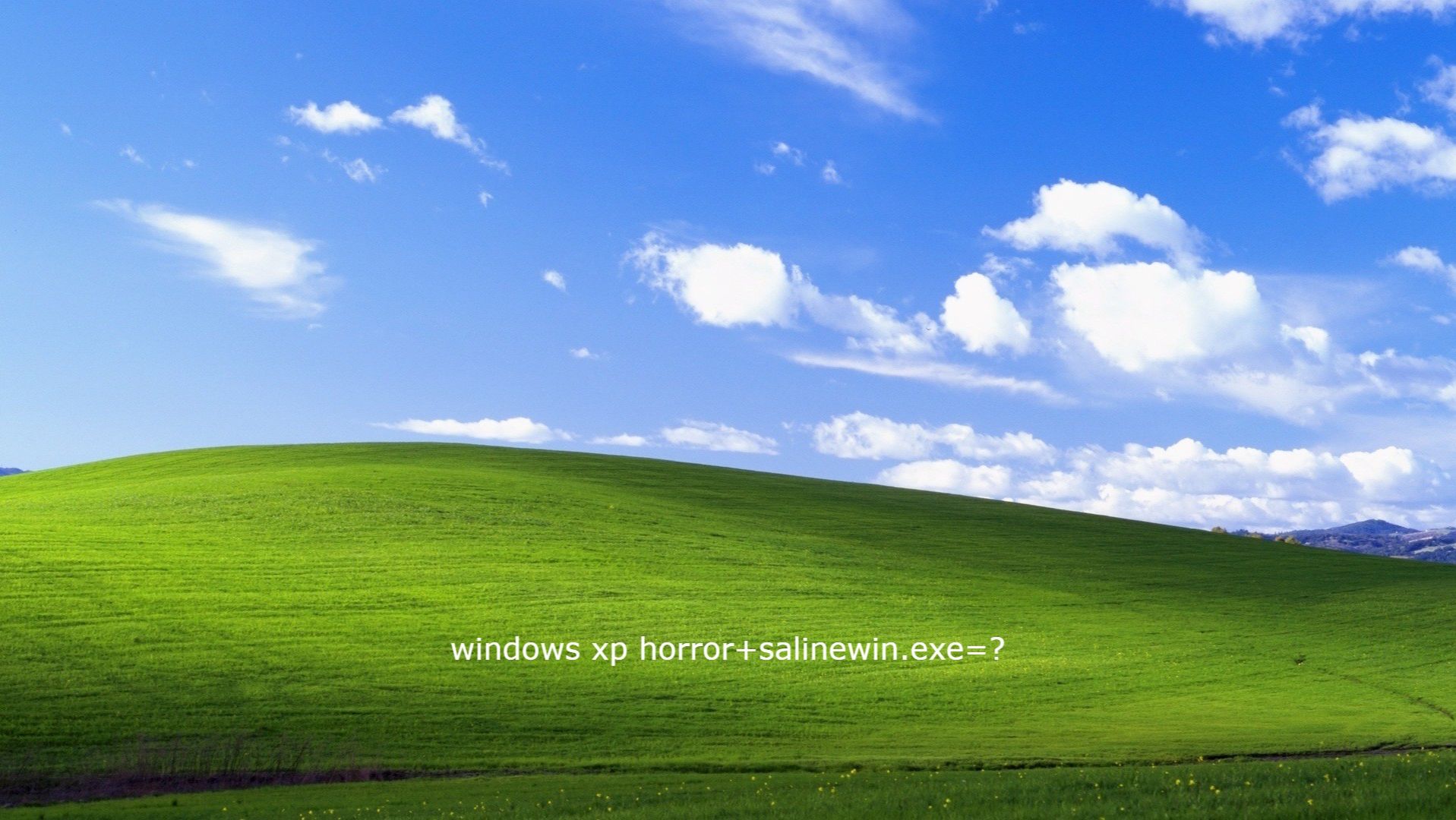 запускаем windows xp horror и salinewin на одном компьютере! смотреть онлайн