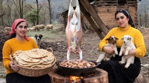 Секрет приготовления сочной курицы в уютной горной деревушке Азербайджанская Кухня    Рецепты