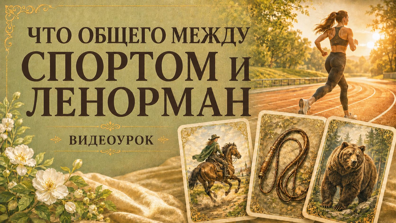 💪ЧТО ОБЩЕГО У СПОРТА И ЛЕНОРМАН? Обучающий видео-урок.