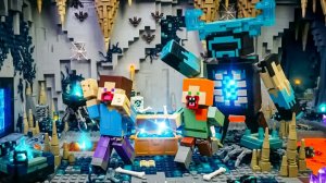Надзиратель АТАКУЕТ меня - Алекс и Стив Лайф ｜ Lego Stop Motion Стоп-кадр