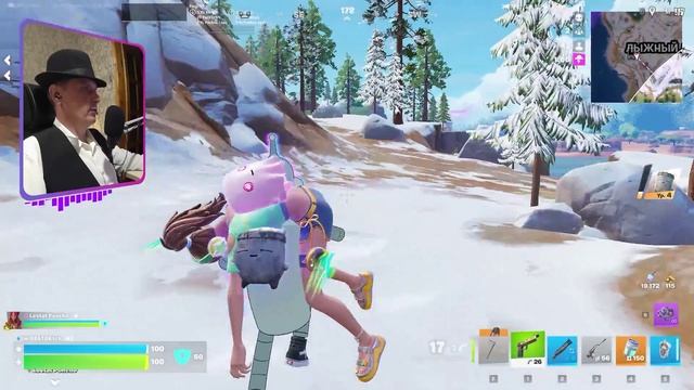 Чебурашка, который нашёл друга | Fortnite