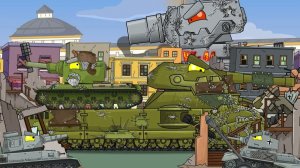 Ратте в Москве • Батя в здание — Мультики про танки