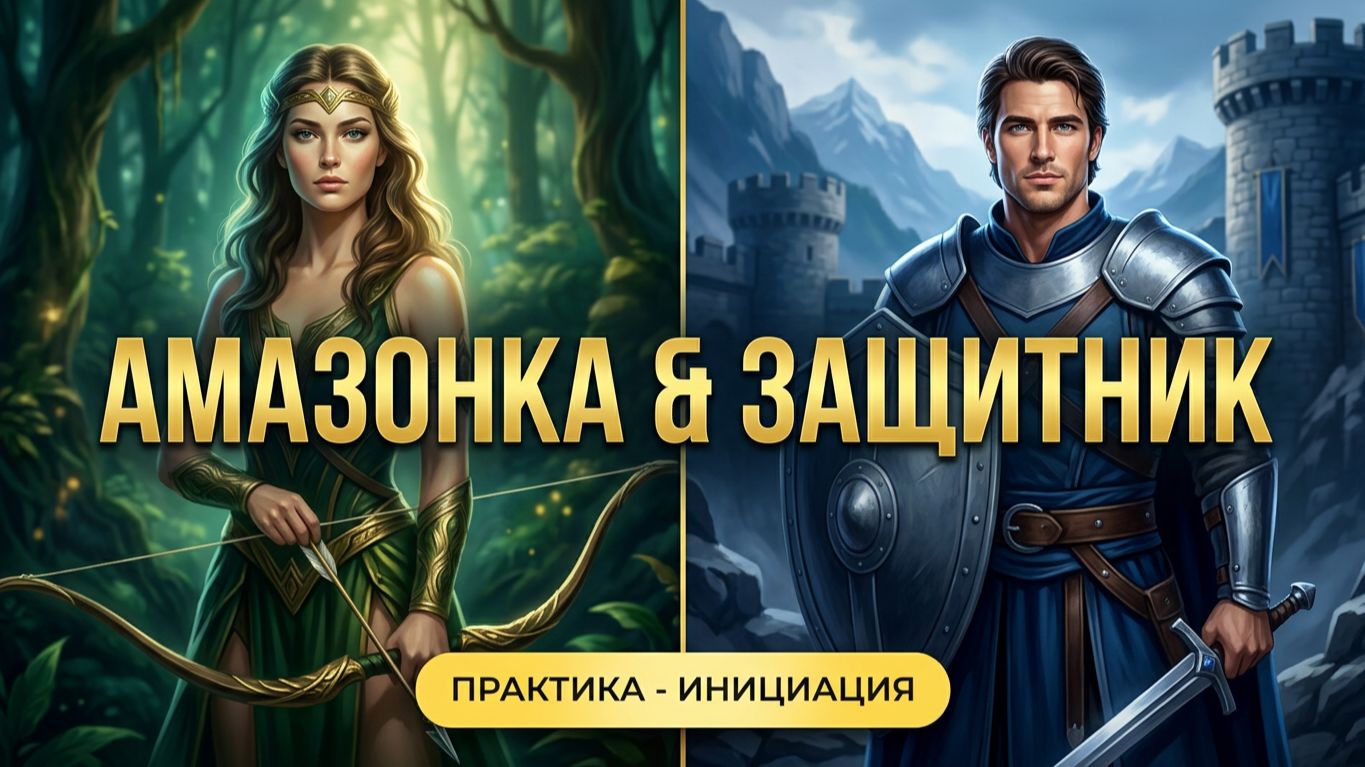 ПРАКТИКА - ИНИЦИАЦИЯ "АМАЗОНКА и ЗАЩИТНИК" #психология #инициация #отношения #опоранасебя #ценность смотреть онлайн