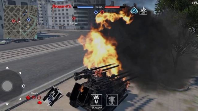 WarThunder mobile Reaper & Kripper_YT смотреть онлайн