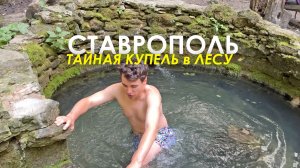 НАЙДЕНА  СЕКРЕТНАЯ купель МОЛОДОСТИ в ЛЕСУ СТАВРОПОЛЯ