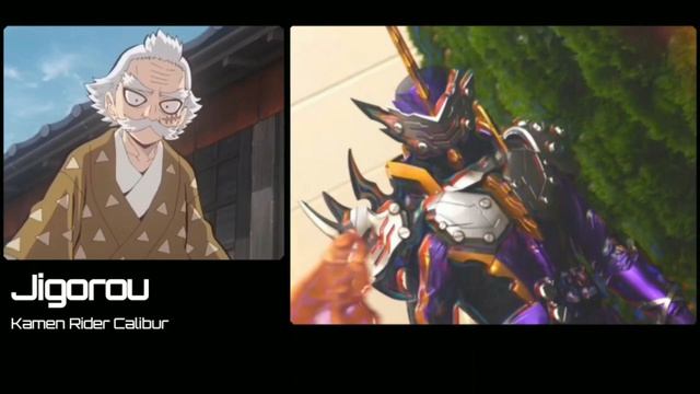 Kimetsu No Yaiba Crossover Kamen Rider Saber